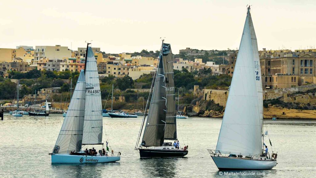 Rolex Middle Sea Race — the start